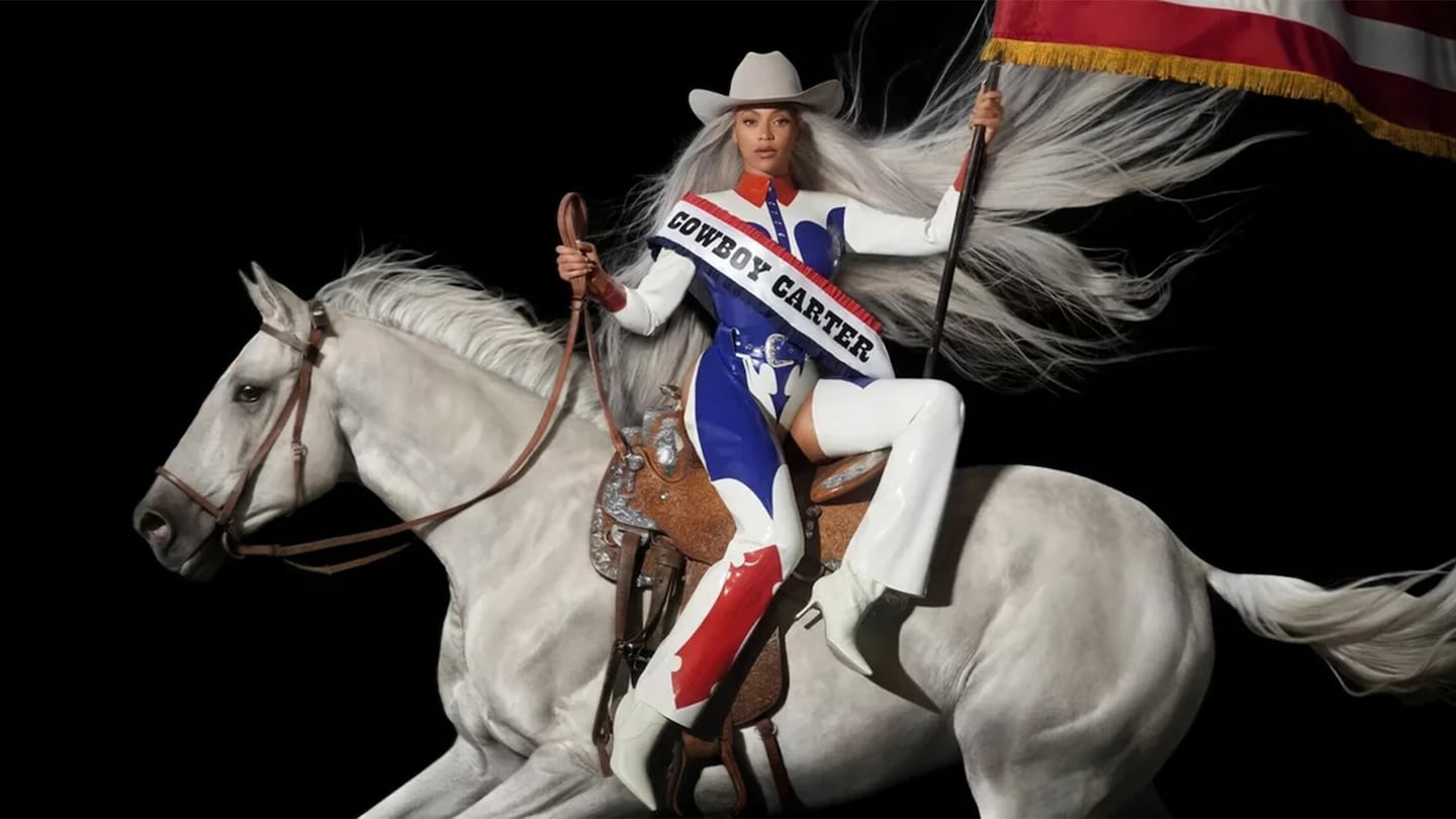 Beyoncé's Cowboy Carter album visuals.