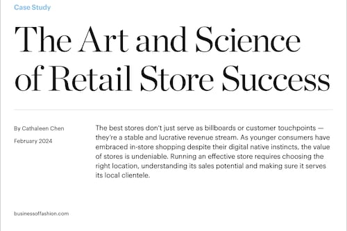 Case Study | The Art and Science of Retail Store Success