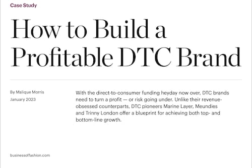 Case Study | How to Build a Profitable DTC Brand